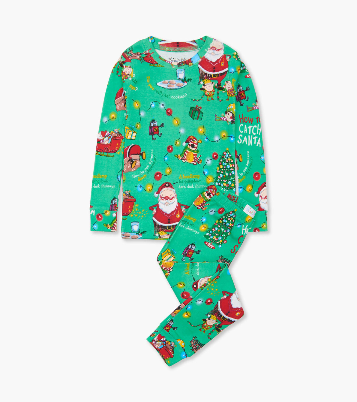 View larger image of How to Catch Santa Pajama Set