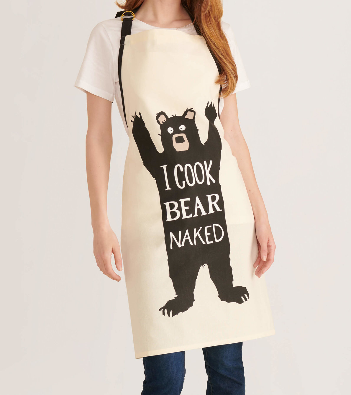 Agrandir l'image de Tablier – Ours « I Cook Bear Naked »