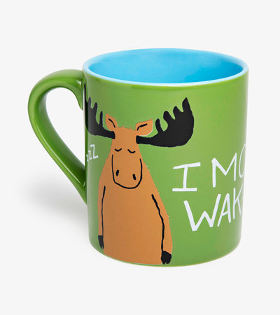 Tasse en céramique – Orignal « I Moose Wake Up » 