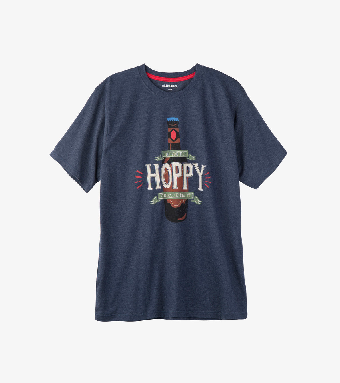 Agrandir l'image de T-shirt pour homme – Bière « If You’re Hoppy »