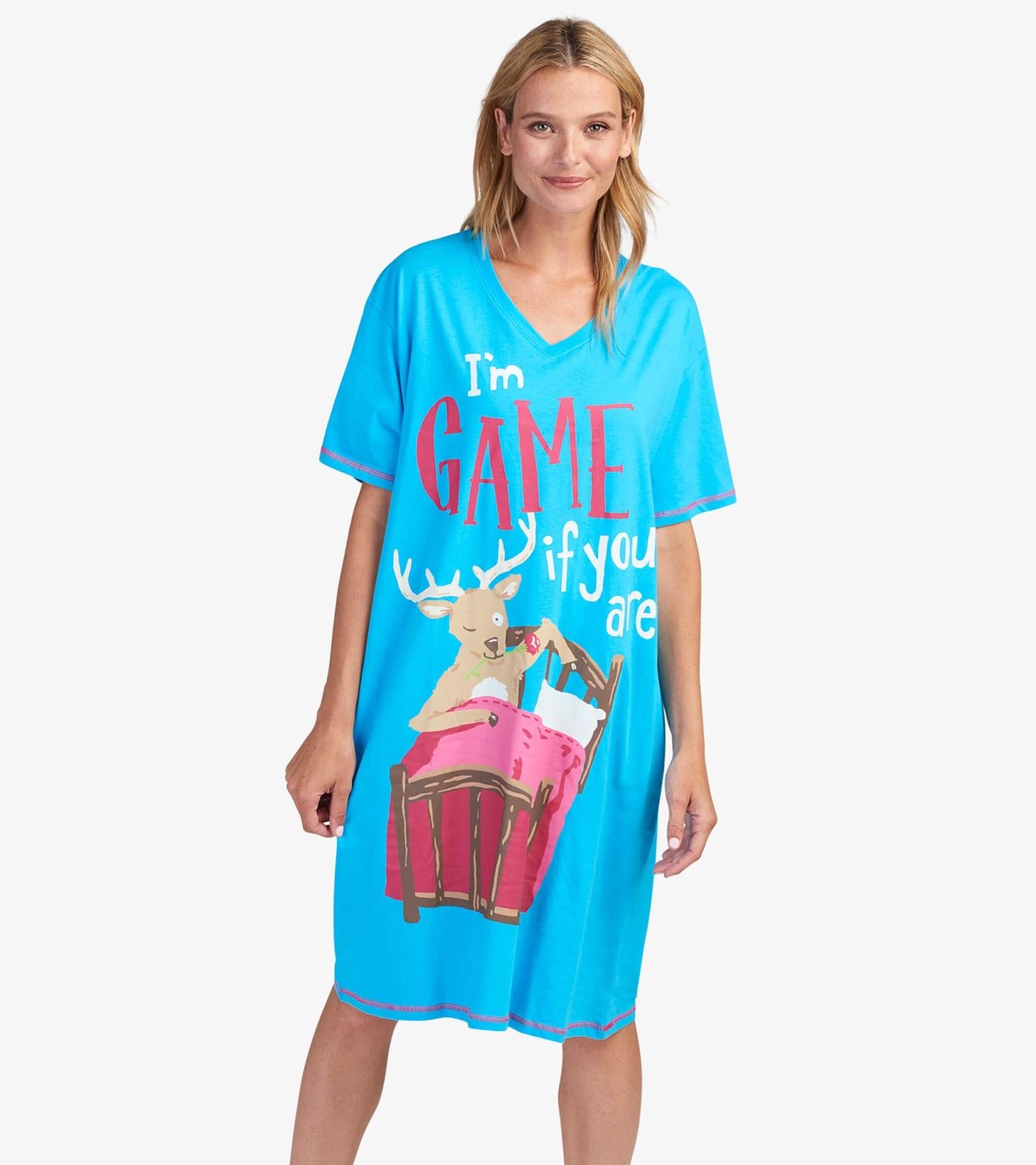 View larger image of I'm Game If You Are Women's Sleepshirt