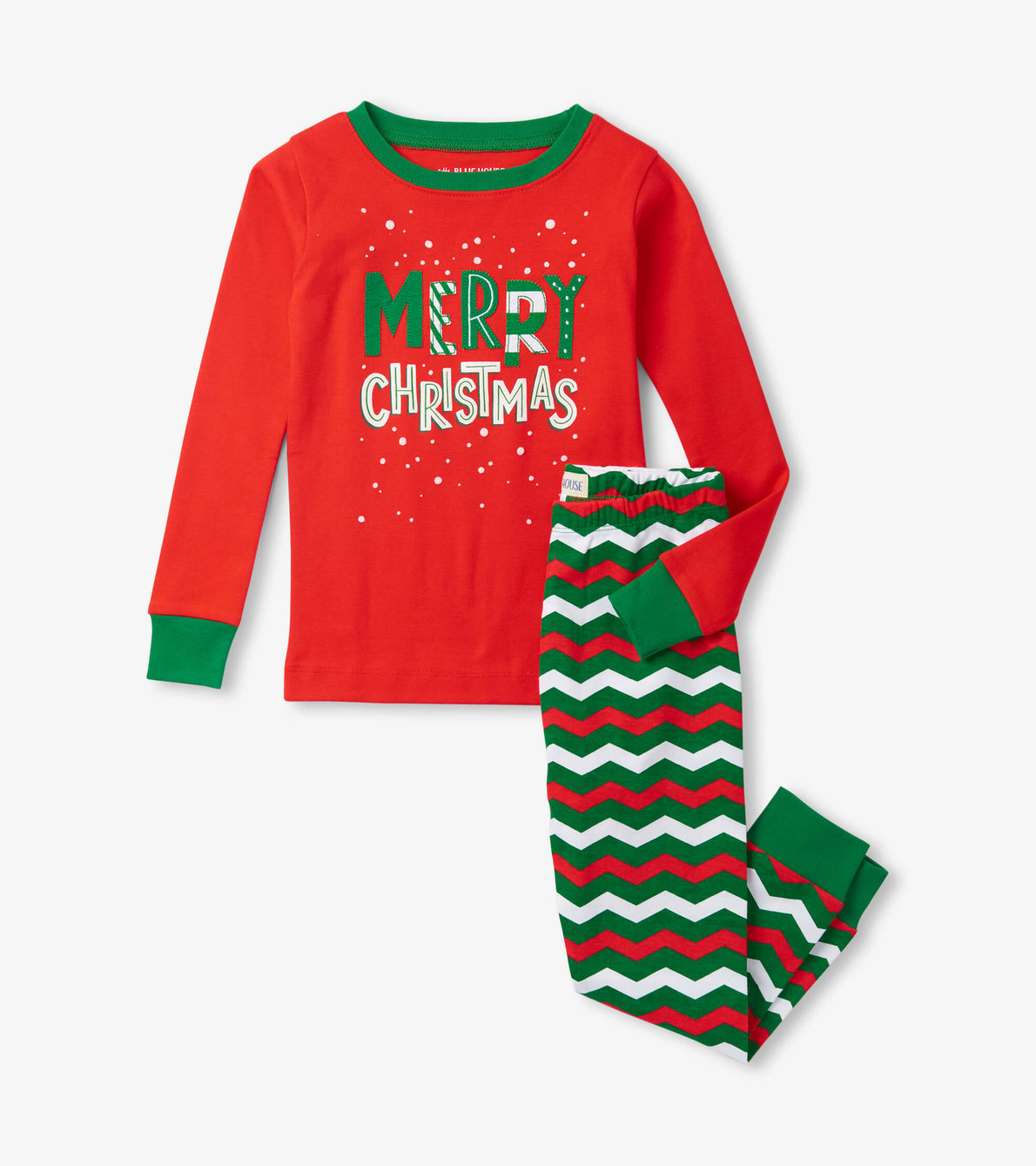 Agrandir l'image de Pyjama pour enfant – Motifs des fêtes « Merry Christmas »