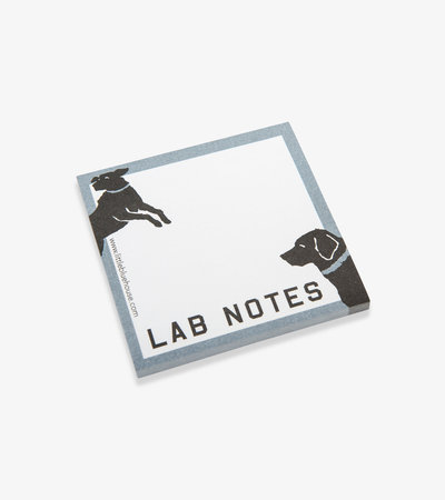 Papillons adhésifs amovibles – Labradors « Lab Notes »