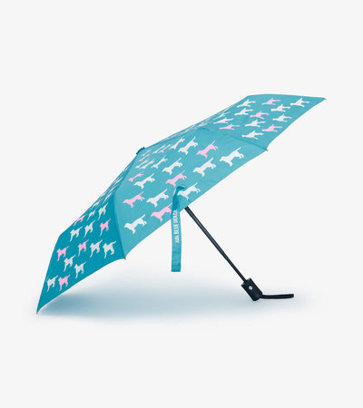 Parapluie pliant à couleur changeante pour adulte – Labradors