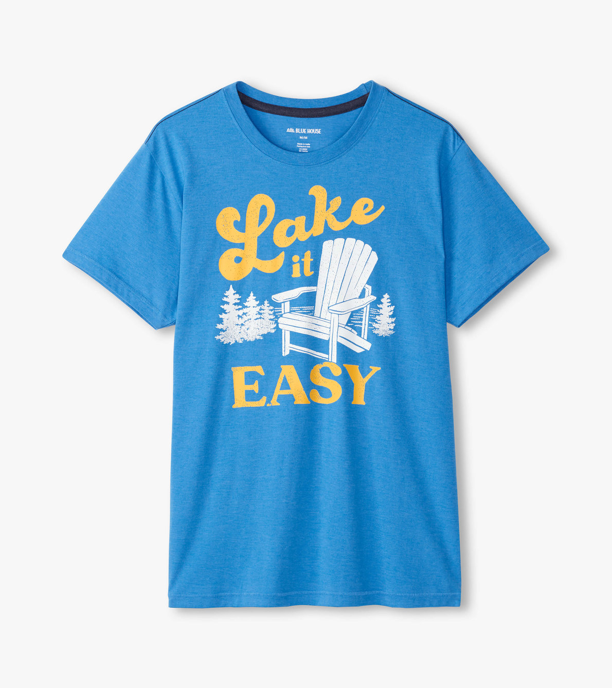 Agrandir l'image de T-shirt pour homme – Fauteuil Muskoka « Lake it Easy »