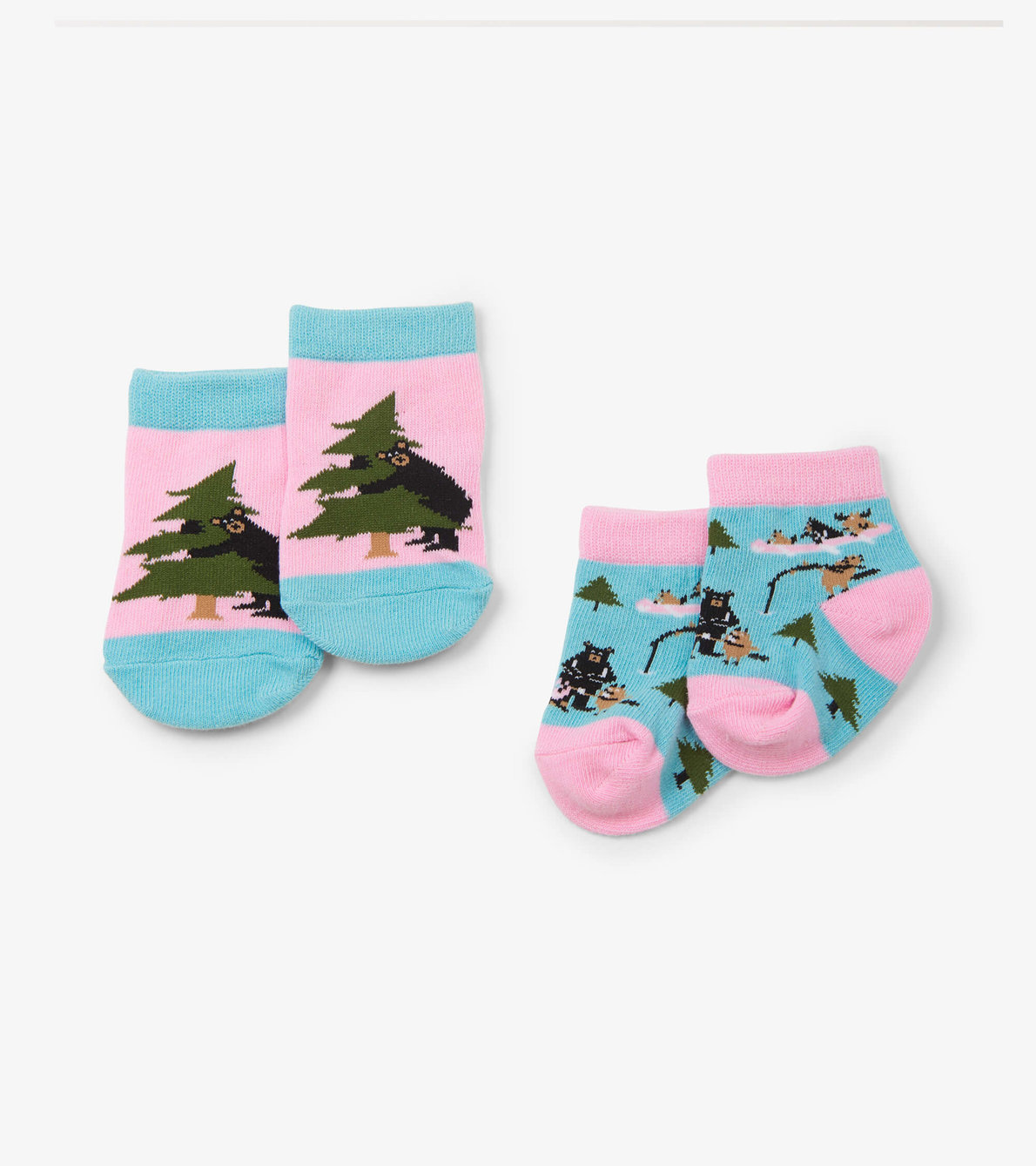 View larger image of Life in the Wilde Pink 2-Pack Baby Socks
