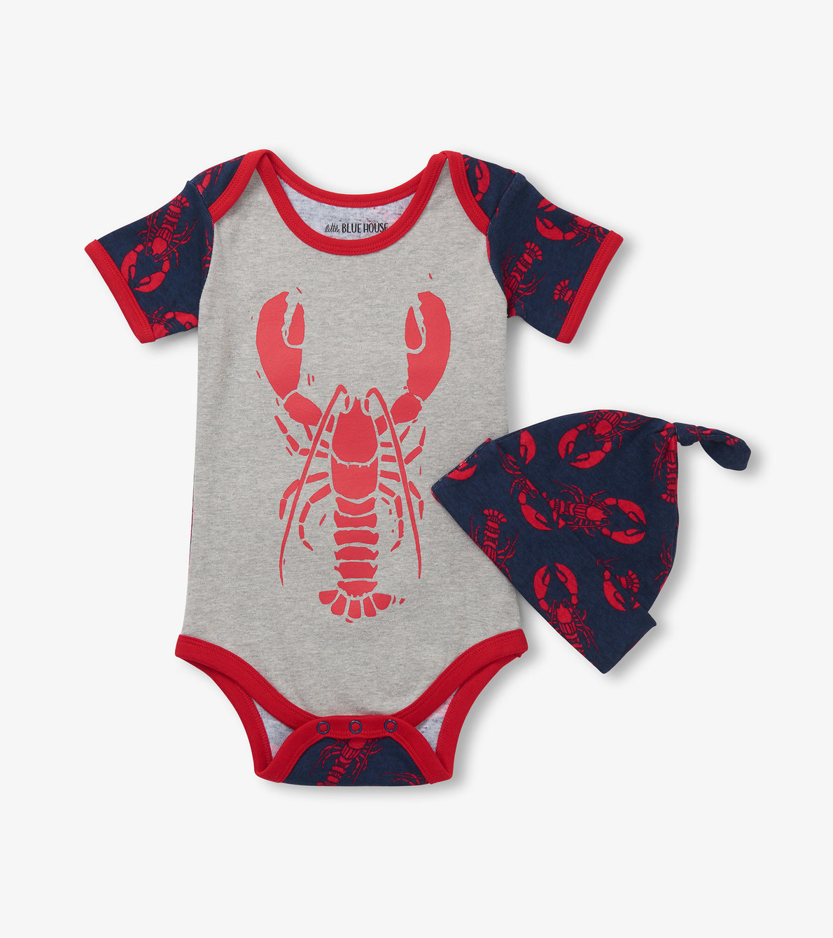 View larger image of Lobster Baby Bodysuit & Hat