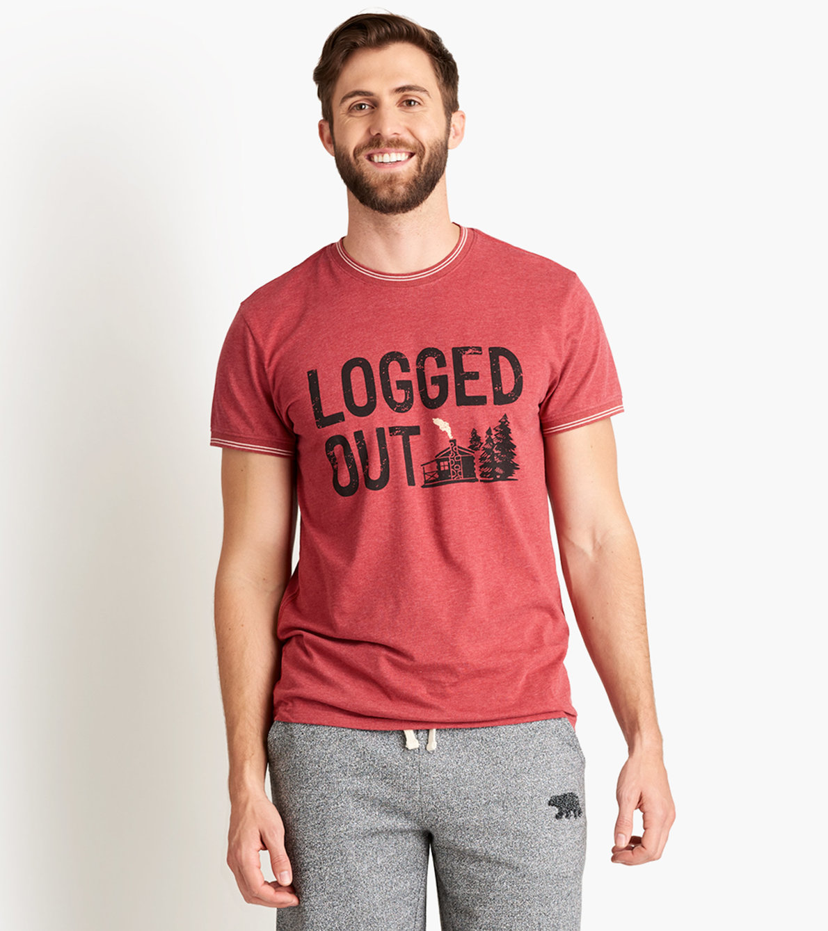 View larger image of Logged Out Men's Heritage Tee