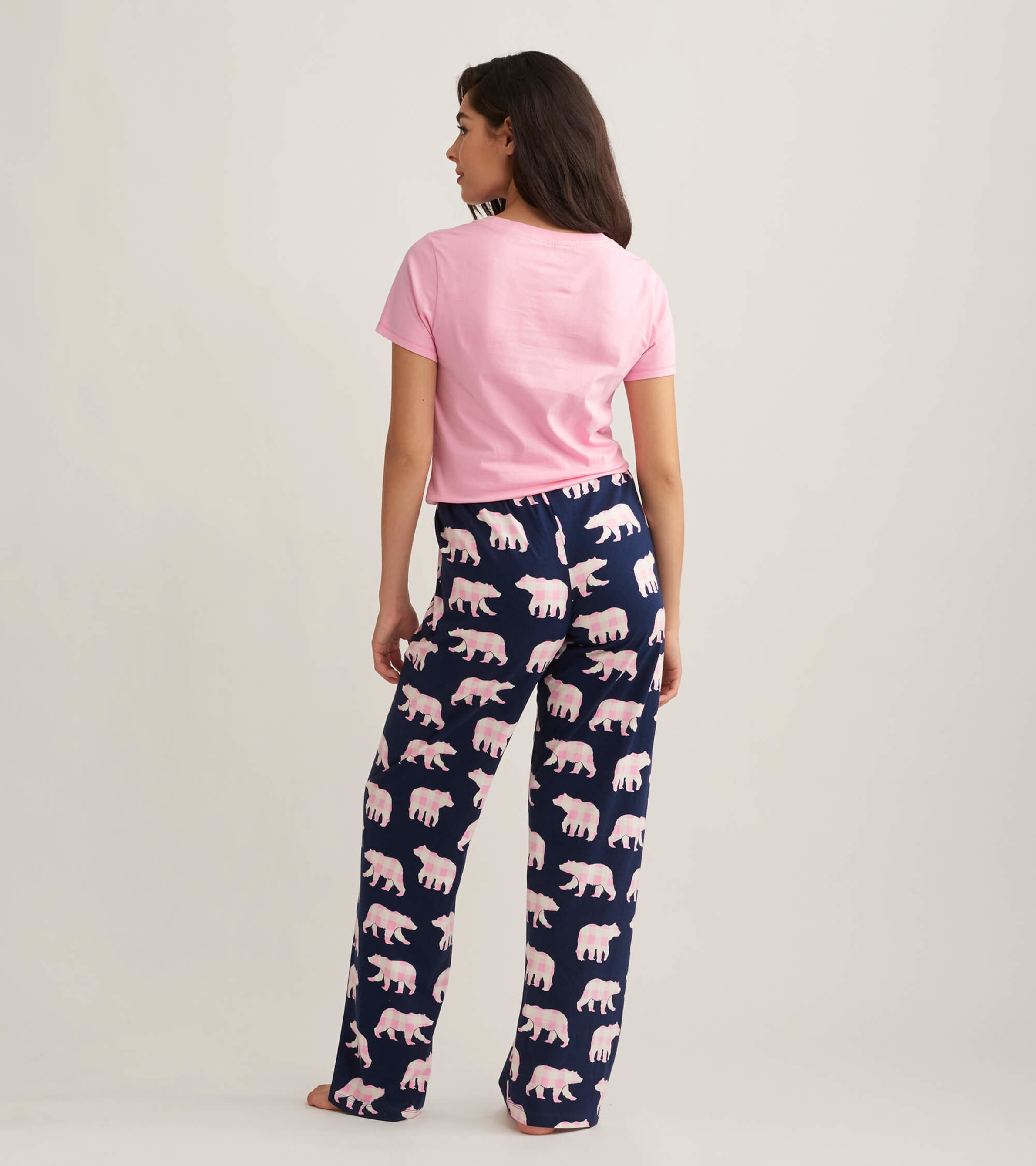 Mama Bear Women's Jersey Pajama Pants - Little Blue House US