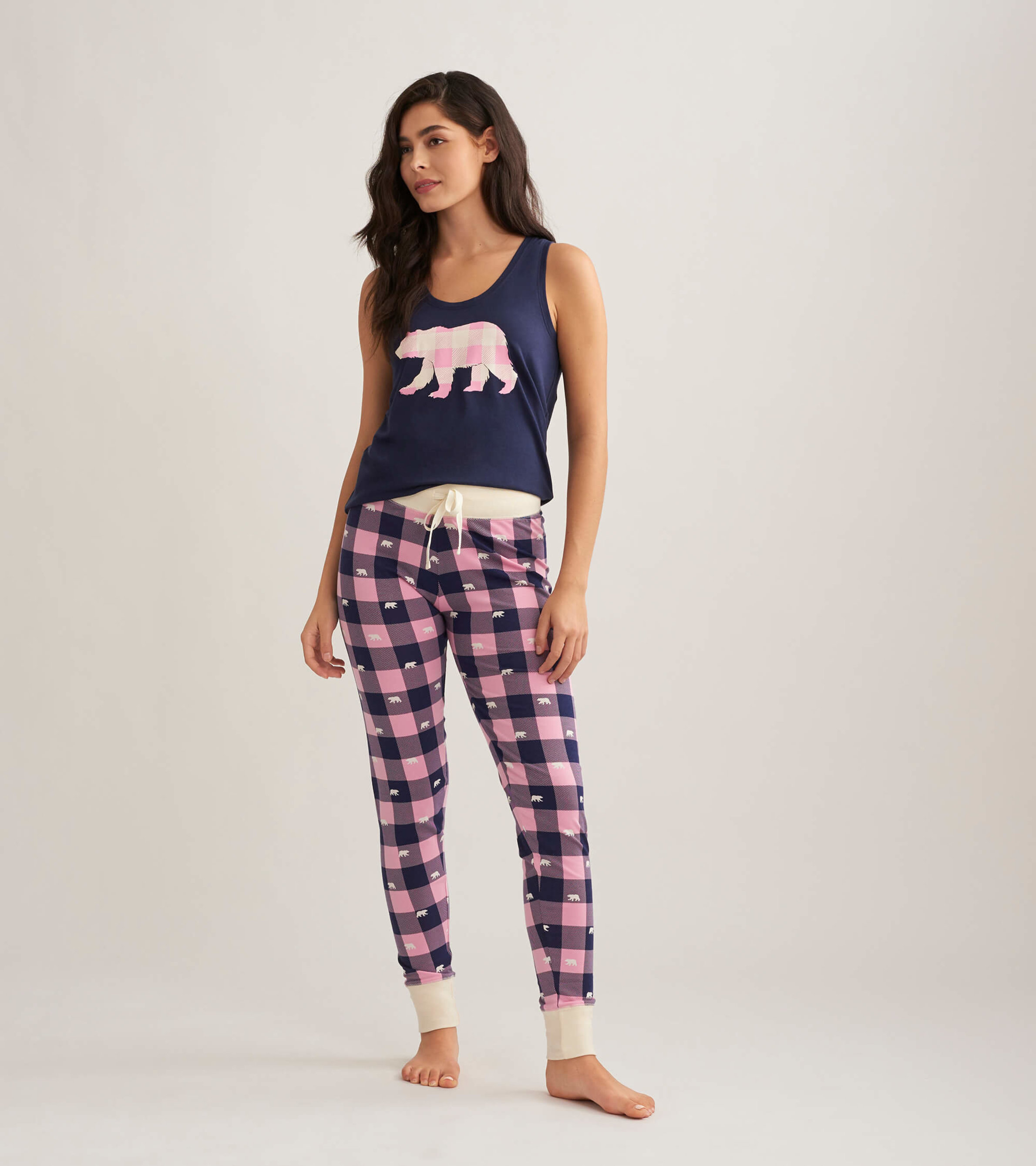 Women's Jammies For Your Families® Beary Cool Mama Bear Pajama