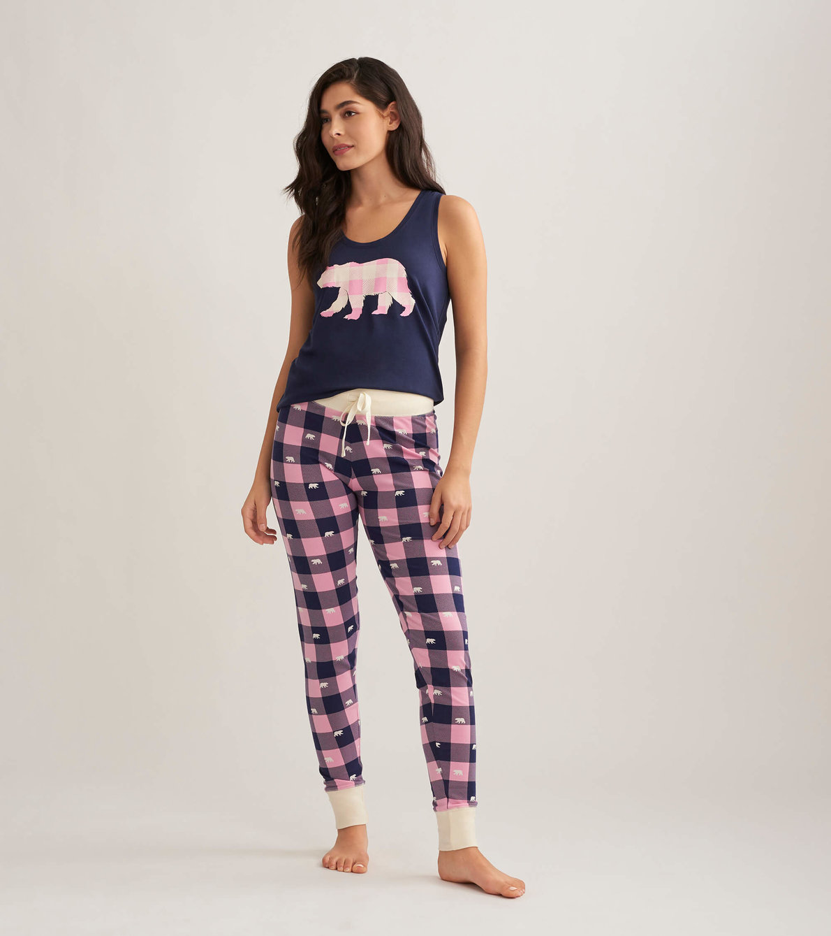 View larger image of Mama Bear Women's Tank and Leggings Pajama Separates