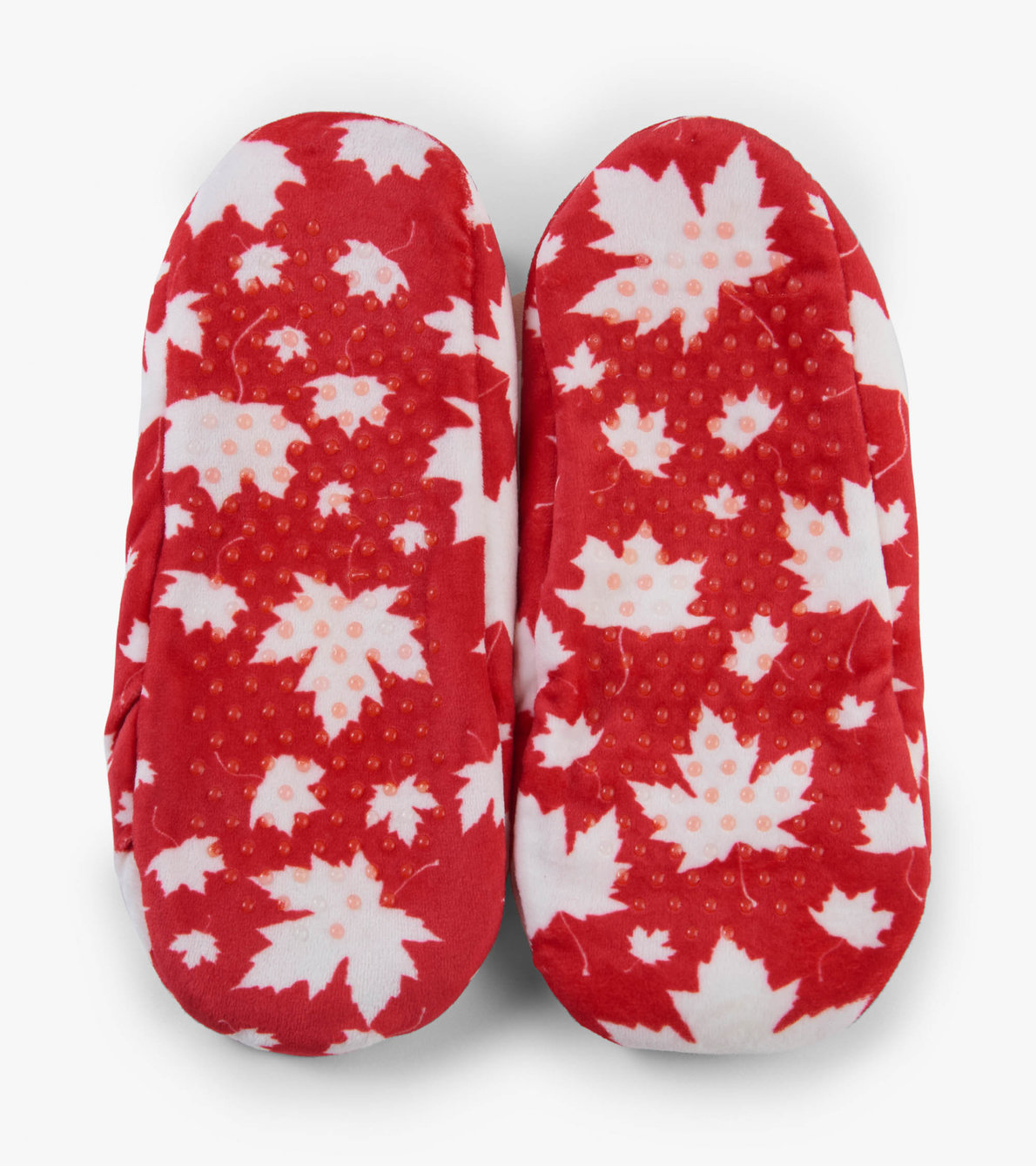 View larger image of Maple Leaves Women's Warm and Cozy Slippers