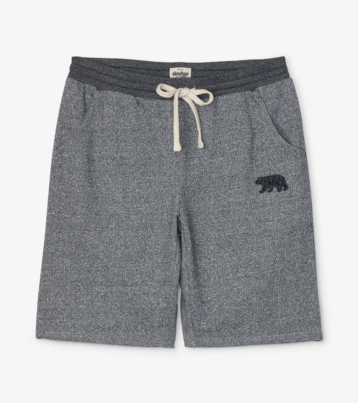 View larger image of Marled Grey Bear Men's Heritage Shorts