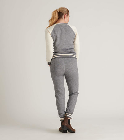 Marled Grey Moose Women's Heritage Slim Fit Joggers - Little Blue House US