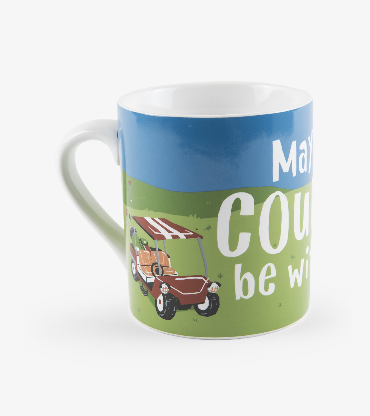 Agrandir l'image de Tasse en ceramique – Golf « May The Course »
