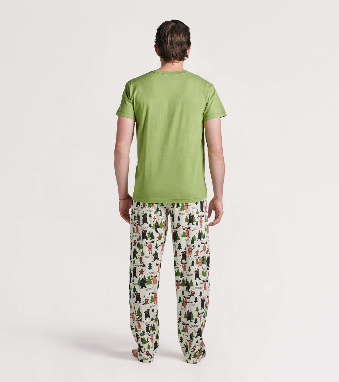 View larger image of May The Forest Be With You Men's Tee and Pants Pajama Separates