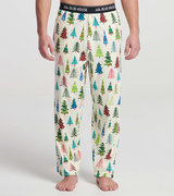 Men's Christmas Trees Jersey Pajama Pants