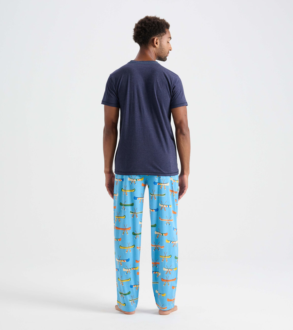 View larger image of Men's Paddle Your Own Canoe T-Shirt and Pants Pajama Separates