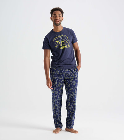 Men's Ursa Major T-Shirt and Pants Pajama Separates