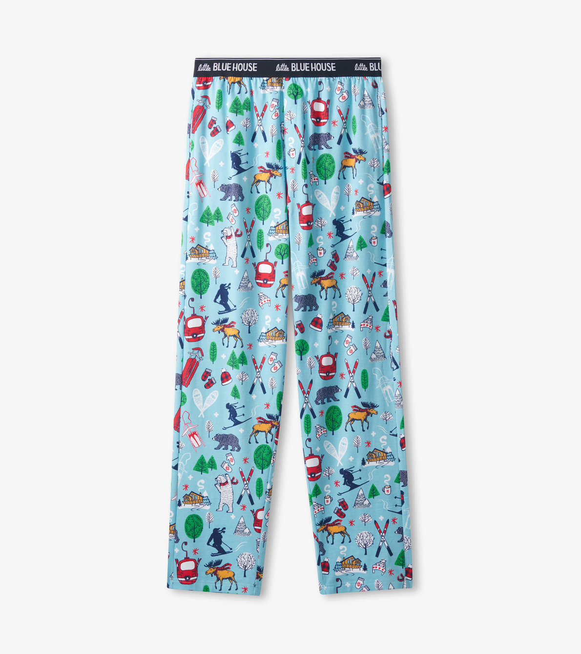 View larger image of Men's Vintage Ski Jersey Pajama Pants