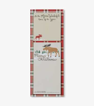 Merry Christmoose Sticky Notes & Magnetic List