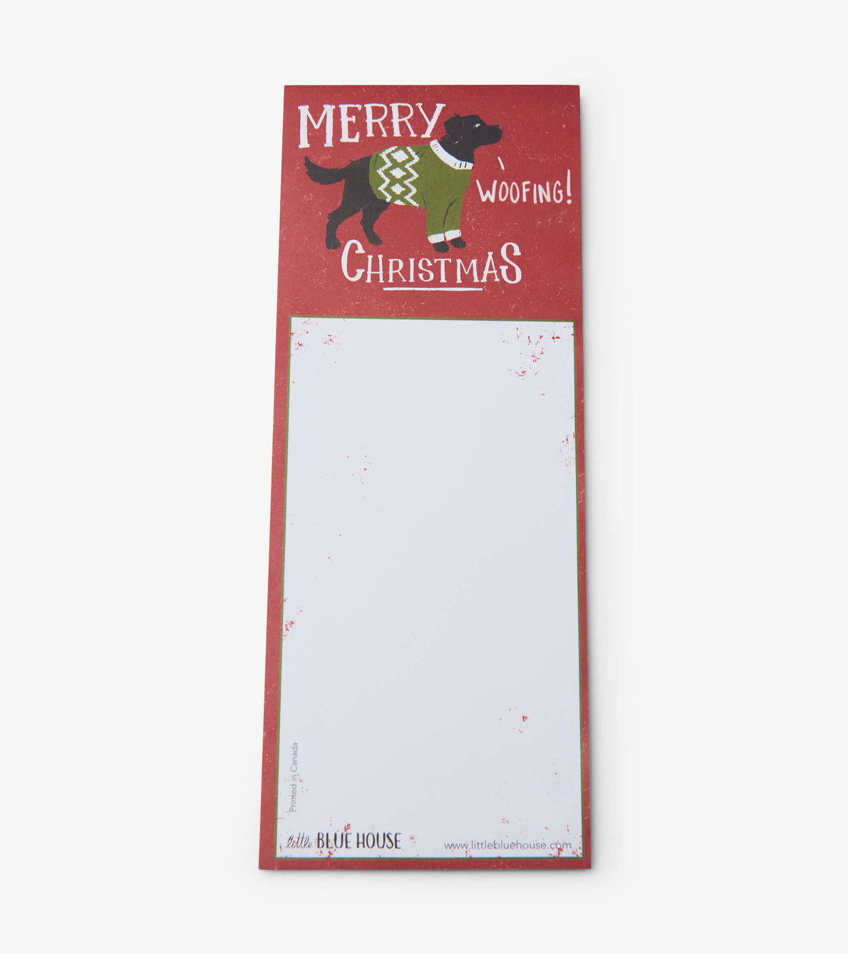 View larger image of Merry Woofing Christmas Magnetic List