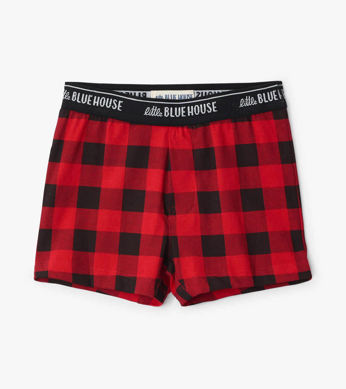 View larger image of Moose On Plaid Boy's Boxers Briefs