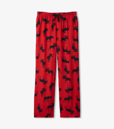 Malone Plaid Moose Pajama Pants