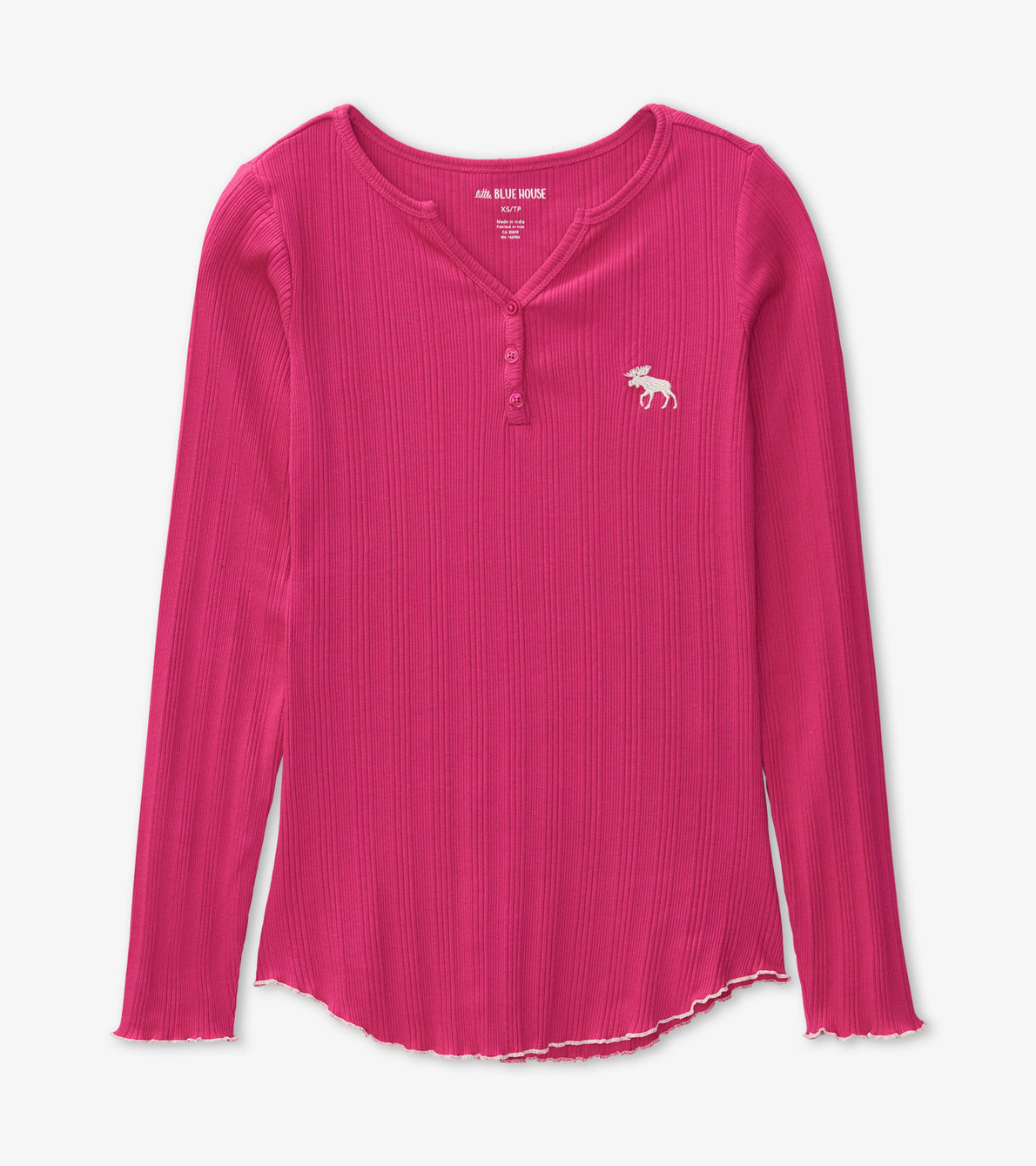 View larger image of Moose Women's Rib Long Sleeve Henley