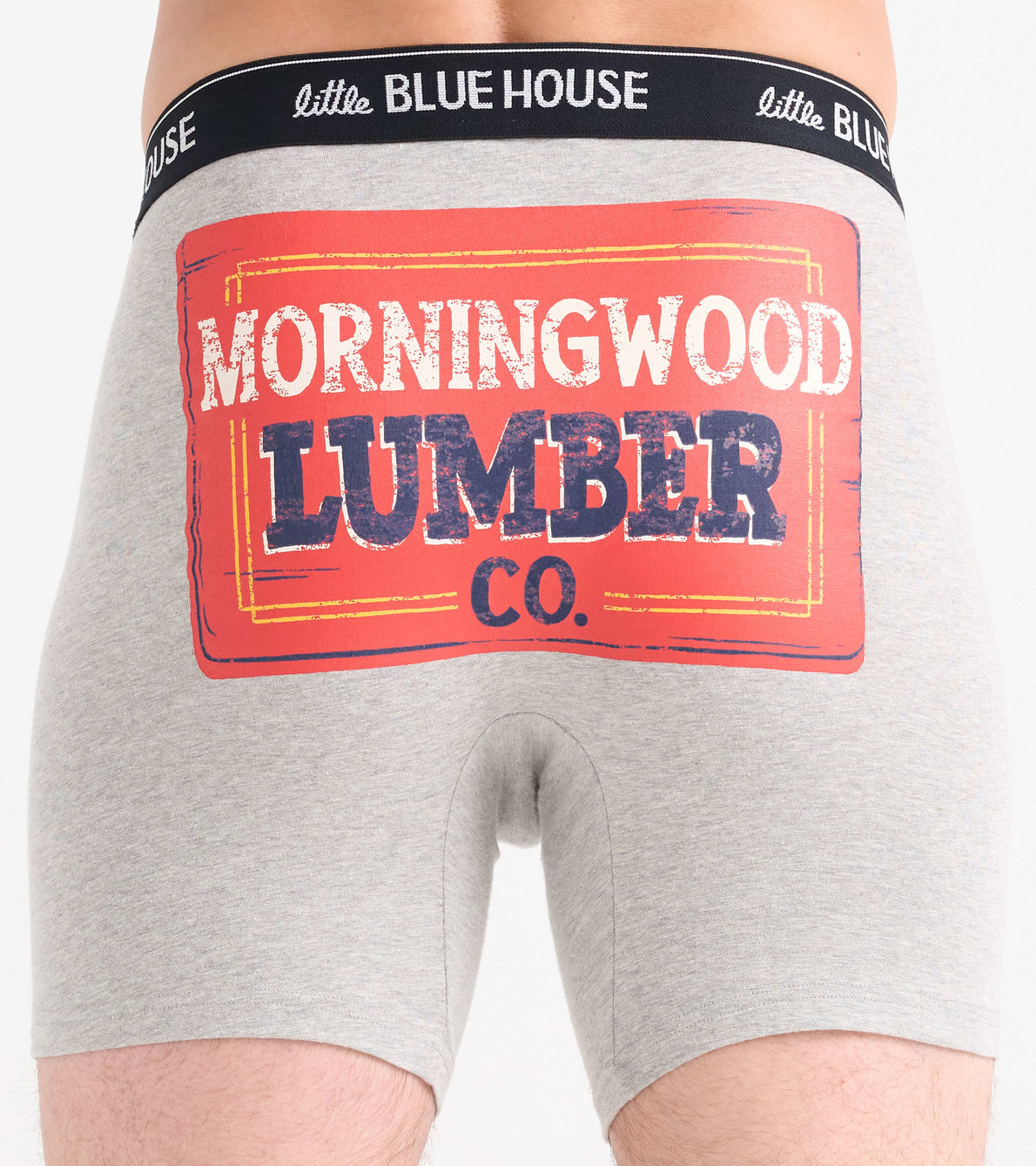 Agrandir l'image de Caleçon boxeur pour homme – Affiche « Morningwood Lumber »