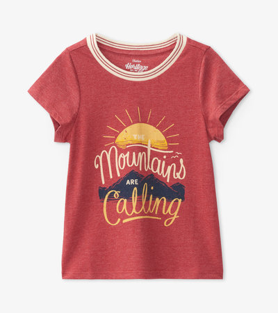 Mountains are Calling Kids Heritage Tee