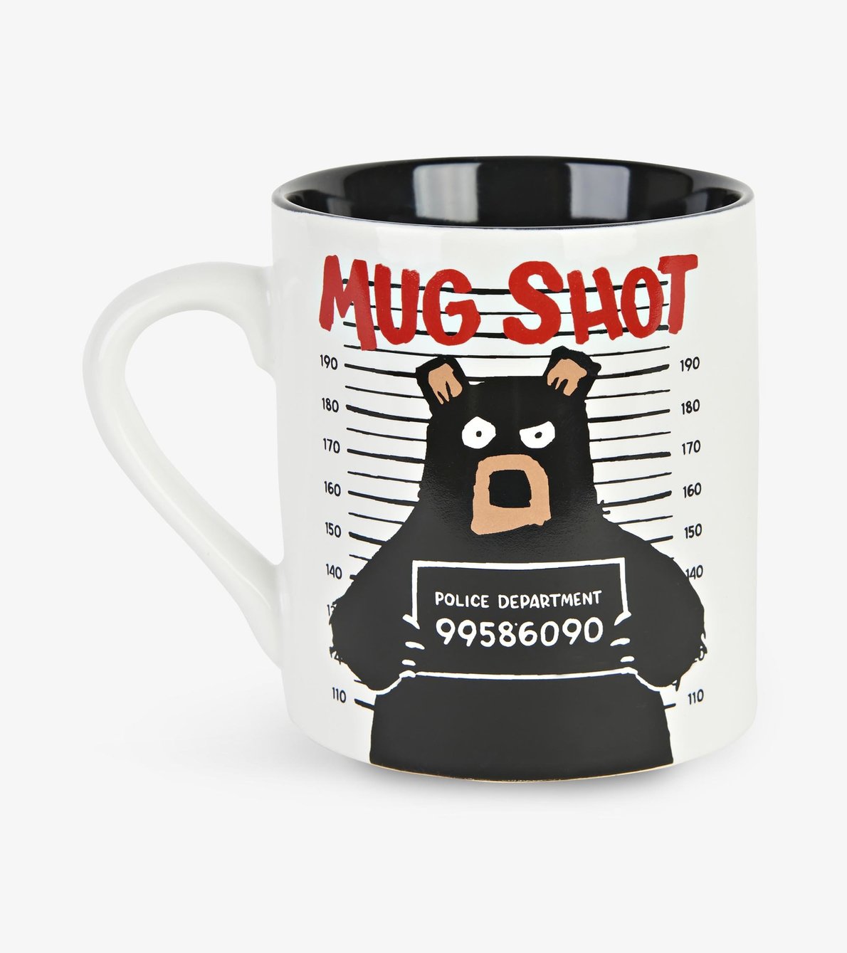 Agrandir l'image de Tasse en céramique – Ours bandit « Mug Shot »