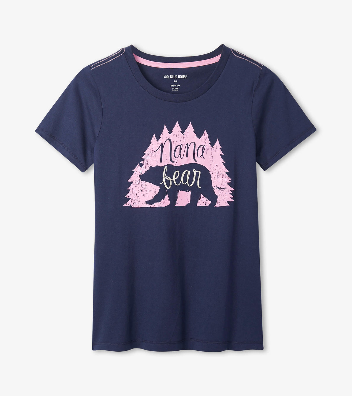 Agrandir l'image de T-shirt de pyjama pour femme – Nana ourse