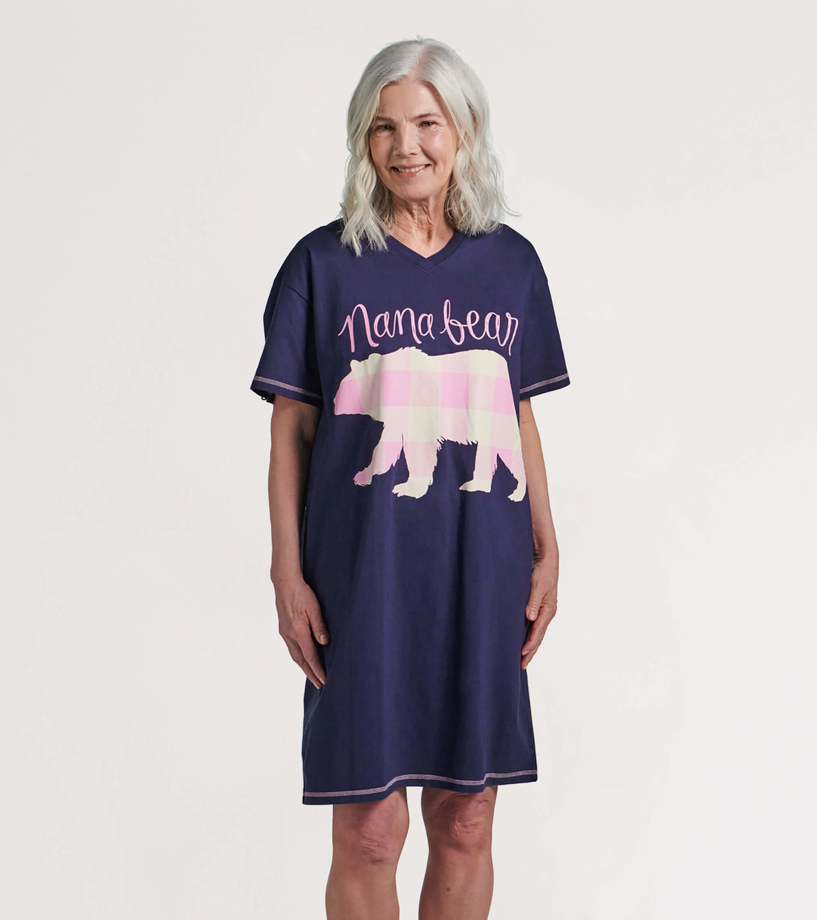 Agrandir l'image de Chemise de nuit pour femme – Nana ourse