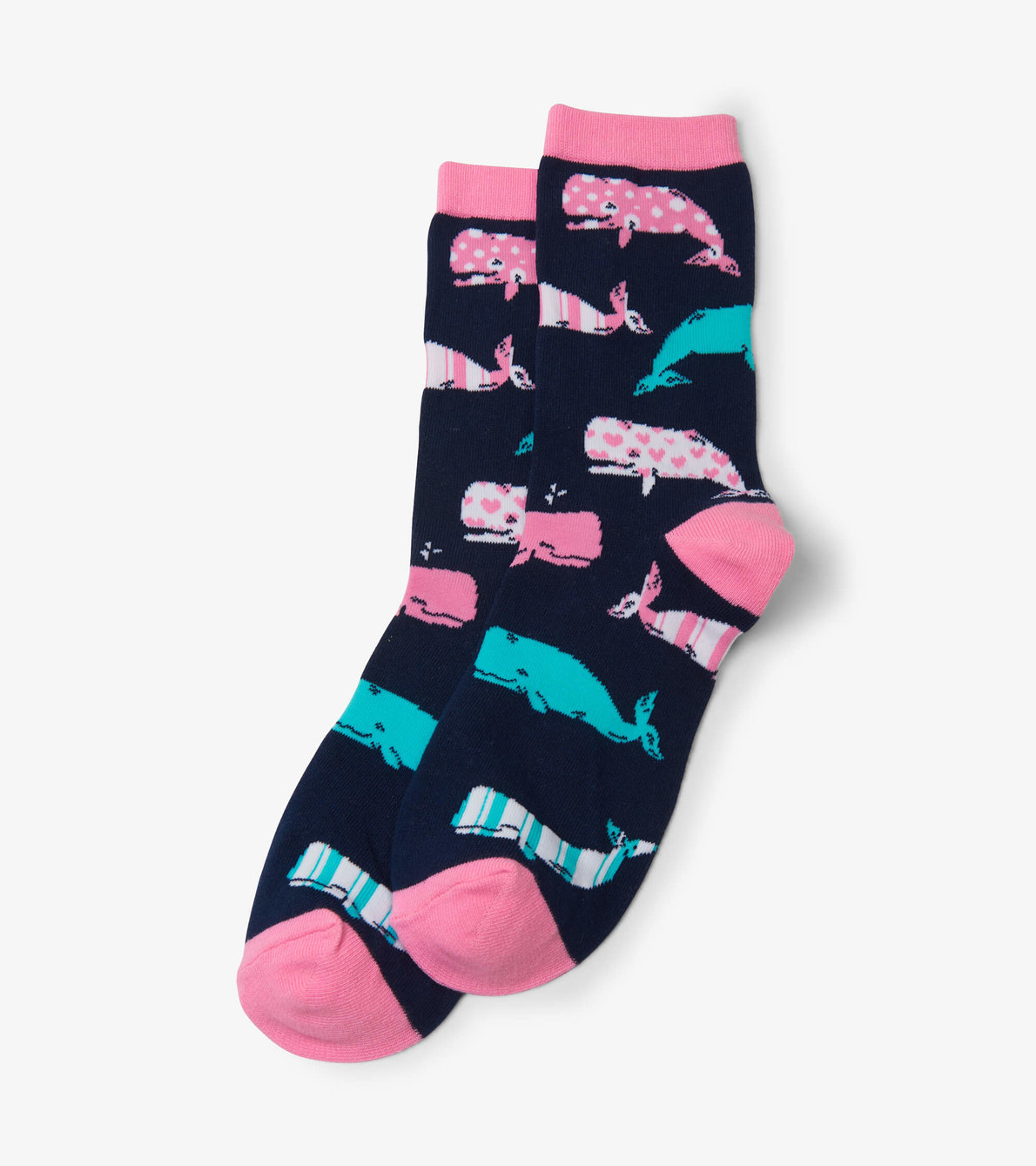 View larger image of Nautical Whale Women's Crew Socks