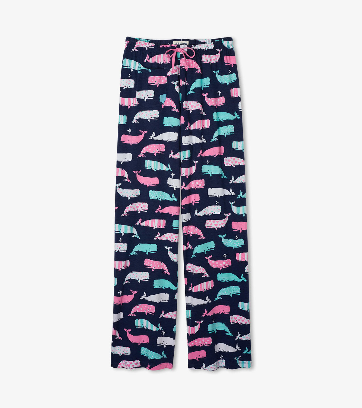 View larger image of Nautical Whales Women's Jersey Pajama Pants