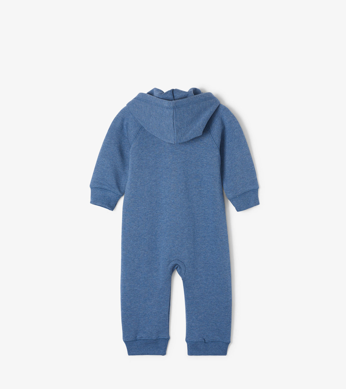 View larger image of Navy Bear Baby Heritage Hooded Romper