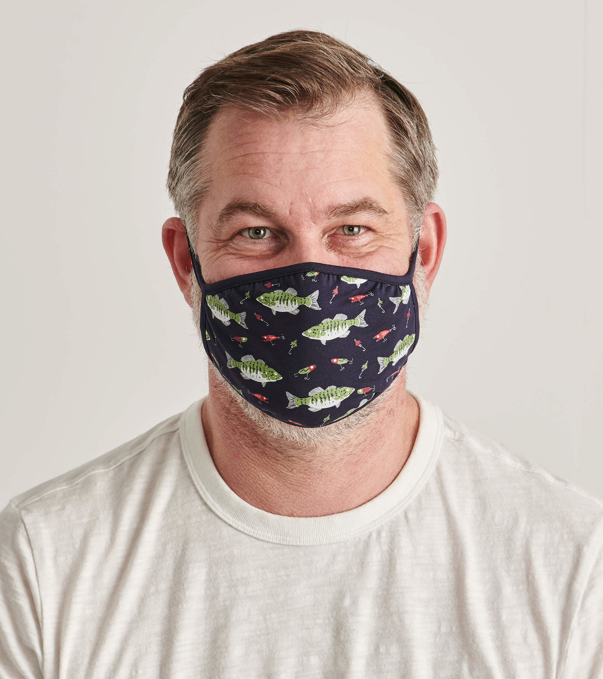 View larger image of Non-Medical Reusable Adult Face Mask - Bass and Lures