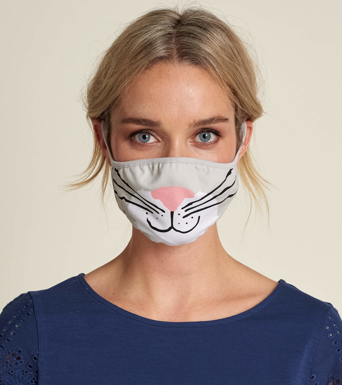 View larger image of Non-Medical Reusable Adult Face Mask - Cat