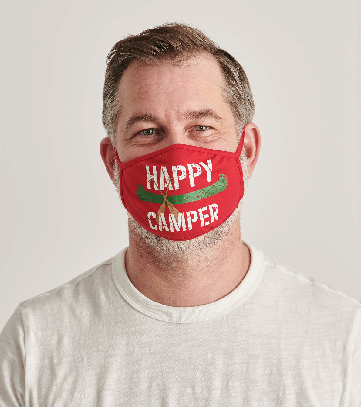 View larger image of Non-Medical Reusable Adult Face Mask - Happy Camper