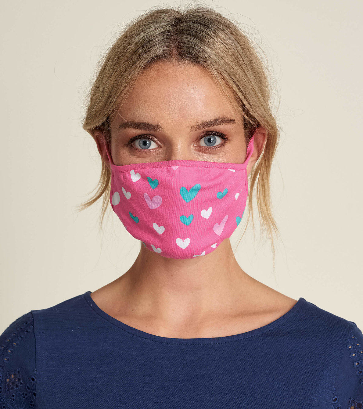 View larger image of Non-Medical Reusable Adult Face Mask - Hearts