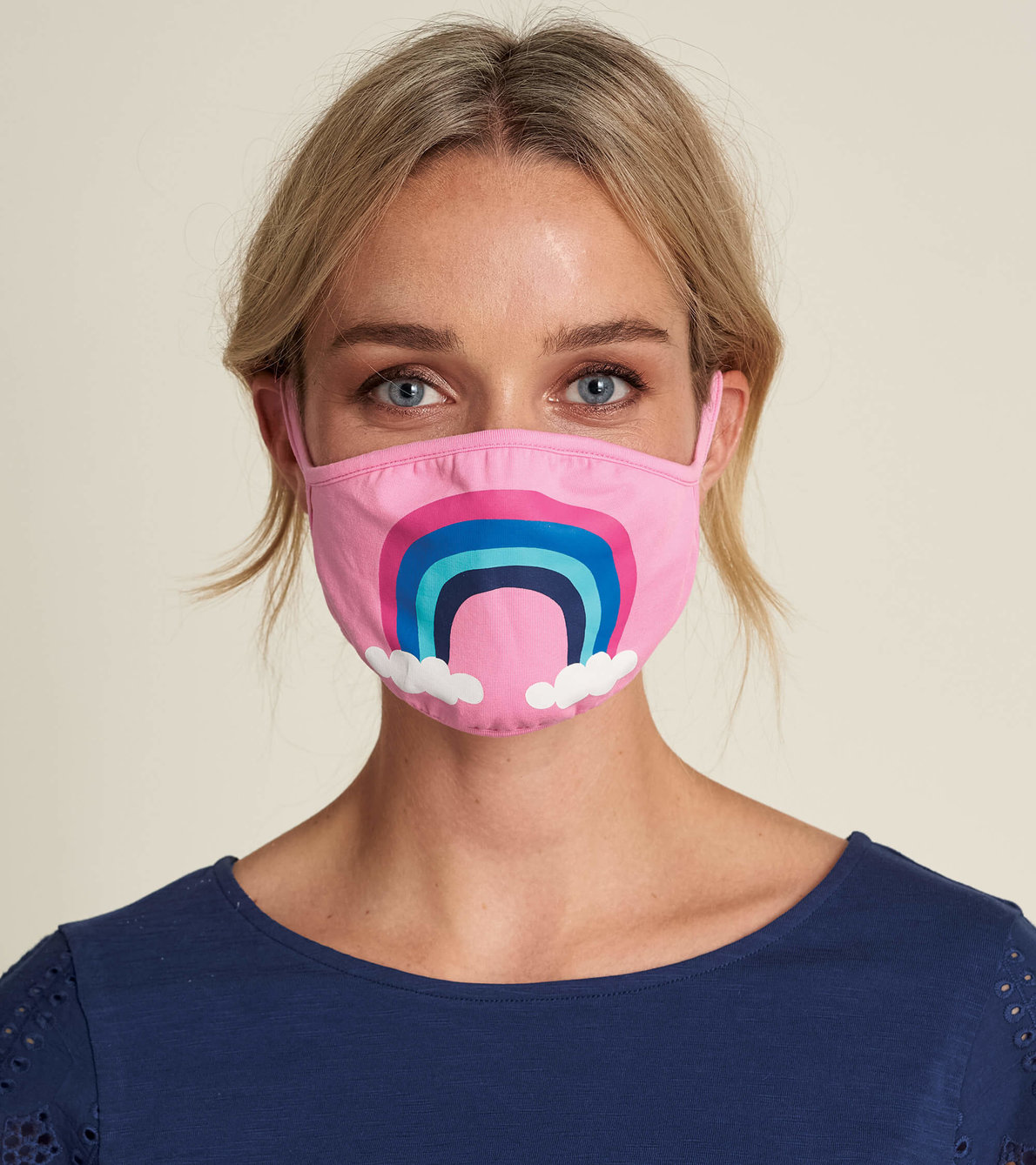 View larger image of Non-Medical Reusable Adult Face Mask - Rainbow