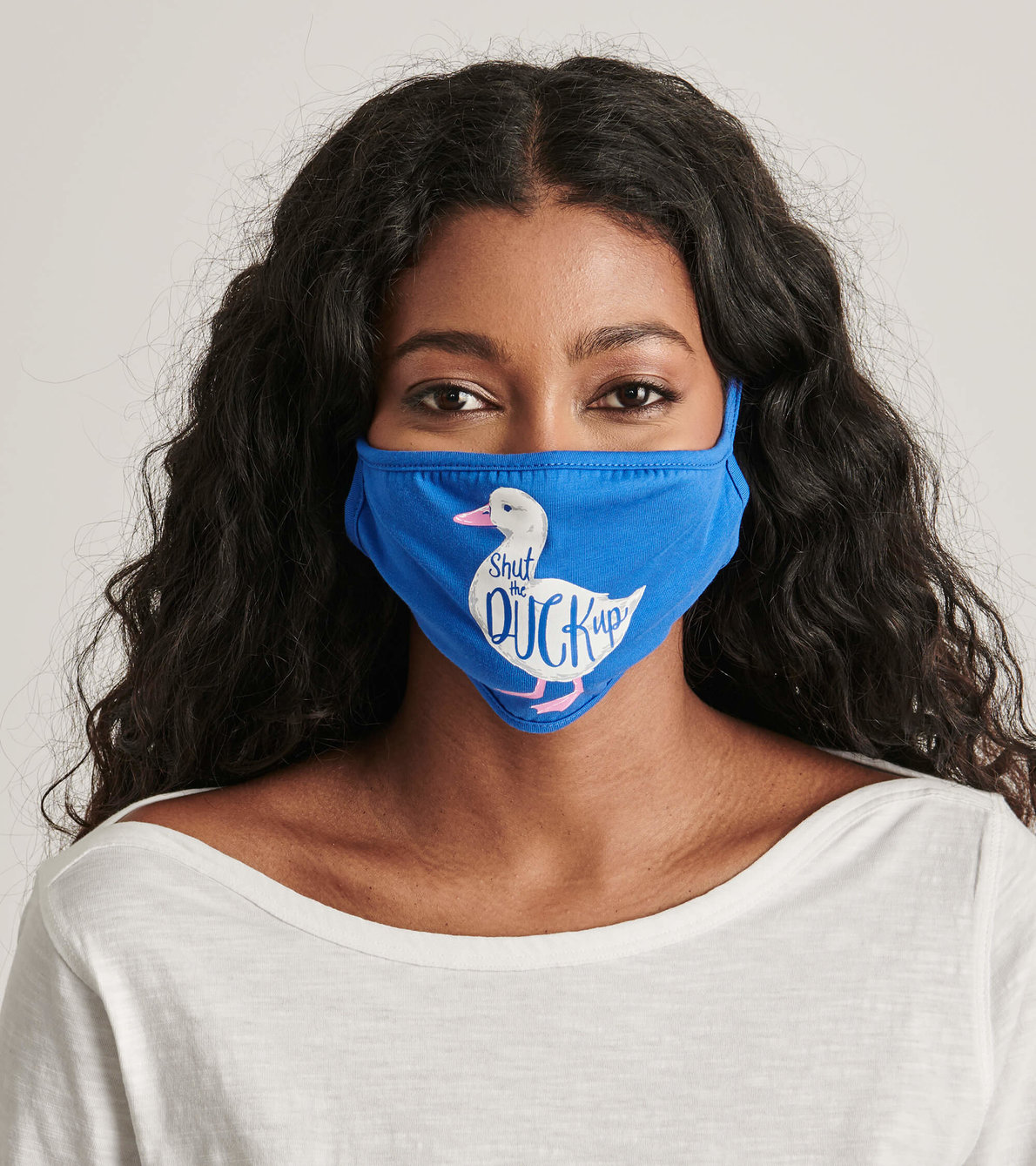 View larger image of Non-Medical Reusable Adult Face Mask - Shut the Duck Up!