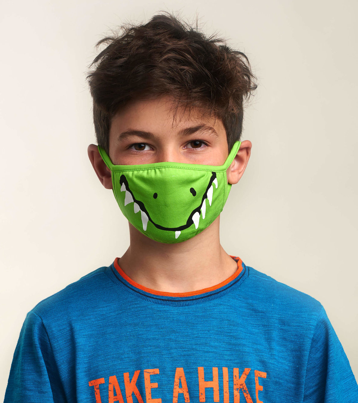View larger image of Non-Medical Reusable Kids Face Mask - Crocodile