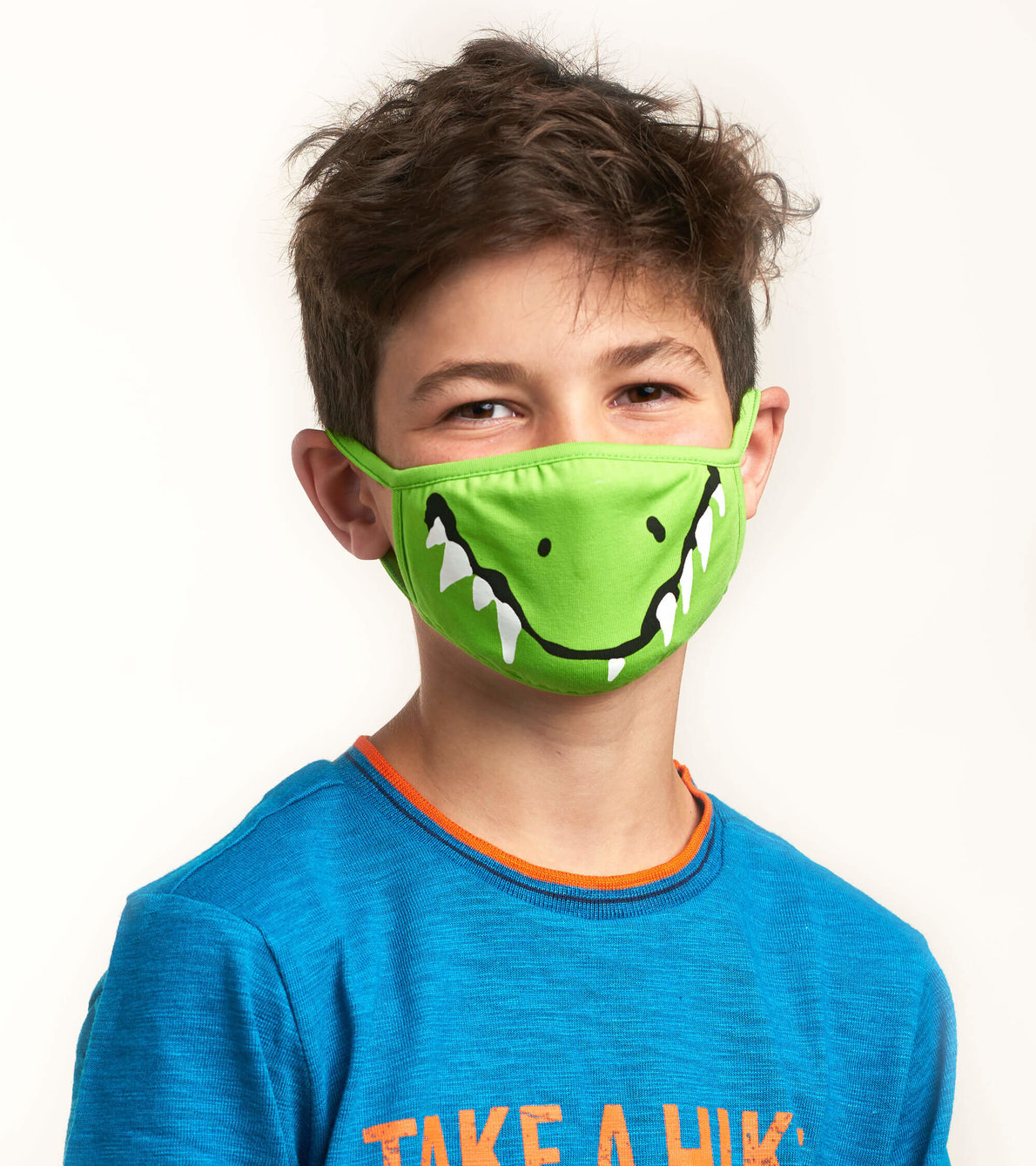 View larger image of Non-Medical Reusable Toddler Face Mask (ages 2-5) - Crocodile