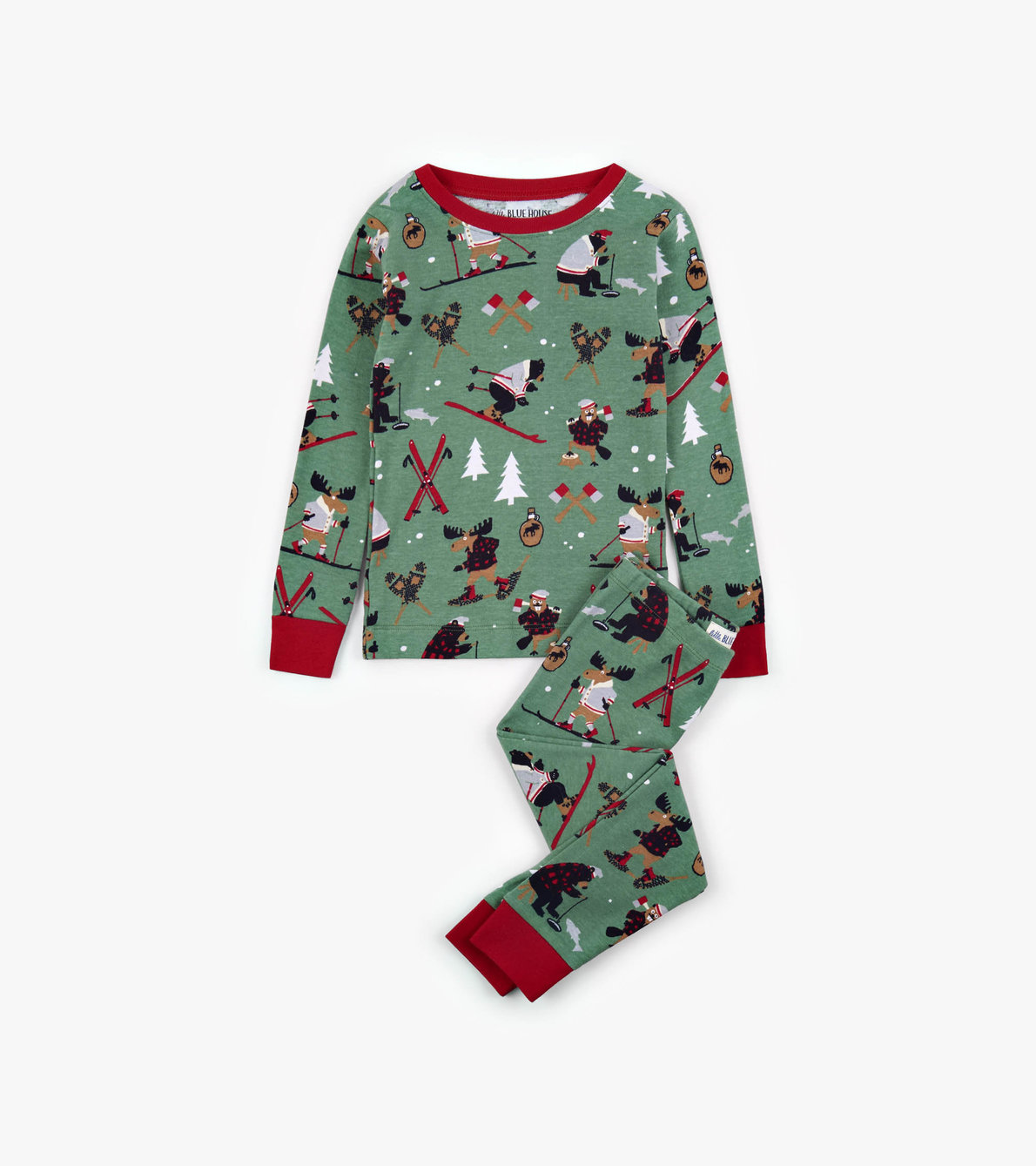View larger image of Northern Winter Kids Pajama Set
