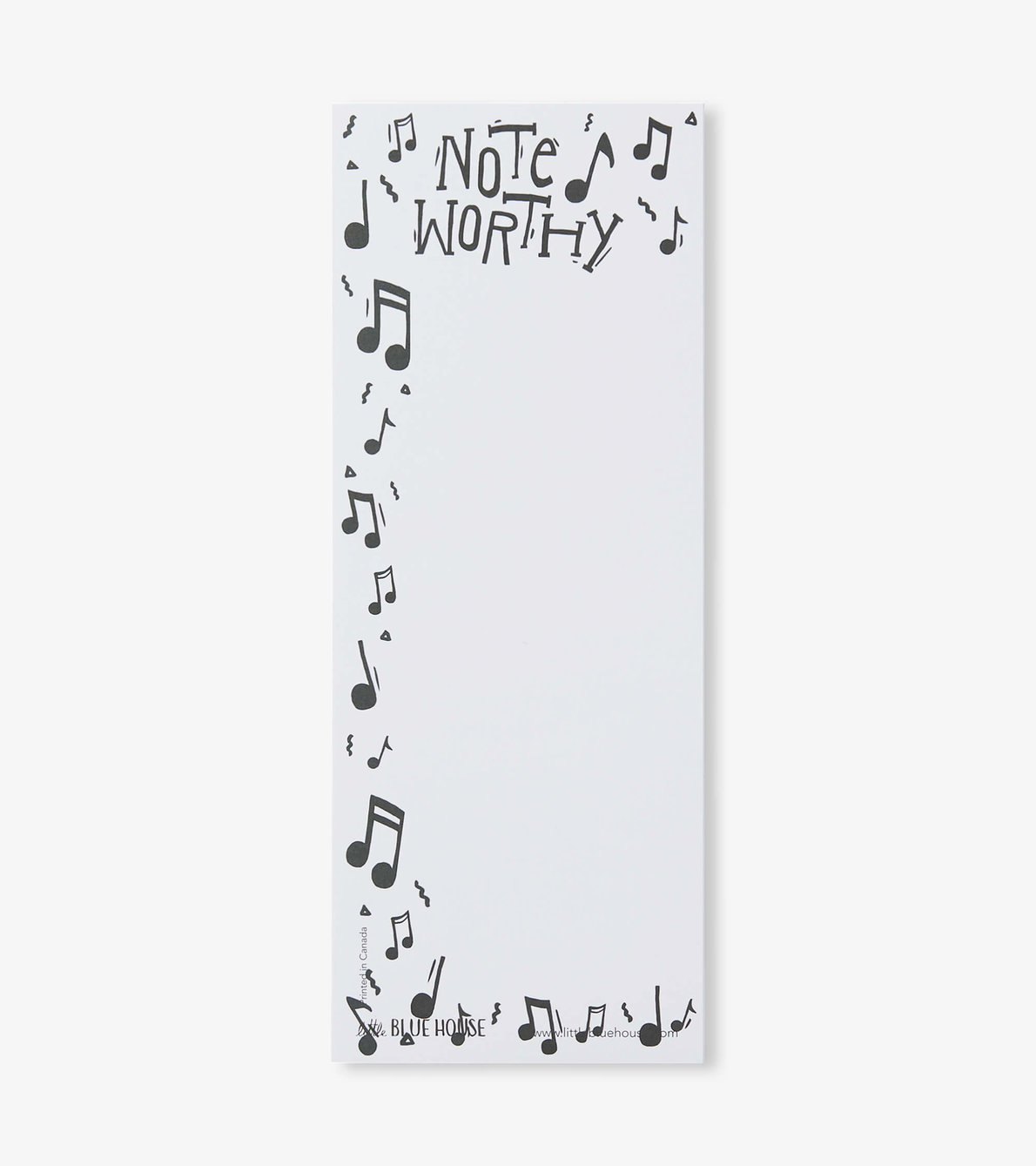 Agrandir l'image de Bloc-notes aimanté – Notes de musique « Note Worthy »