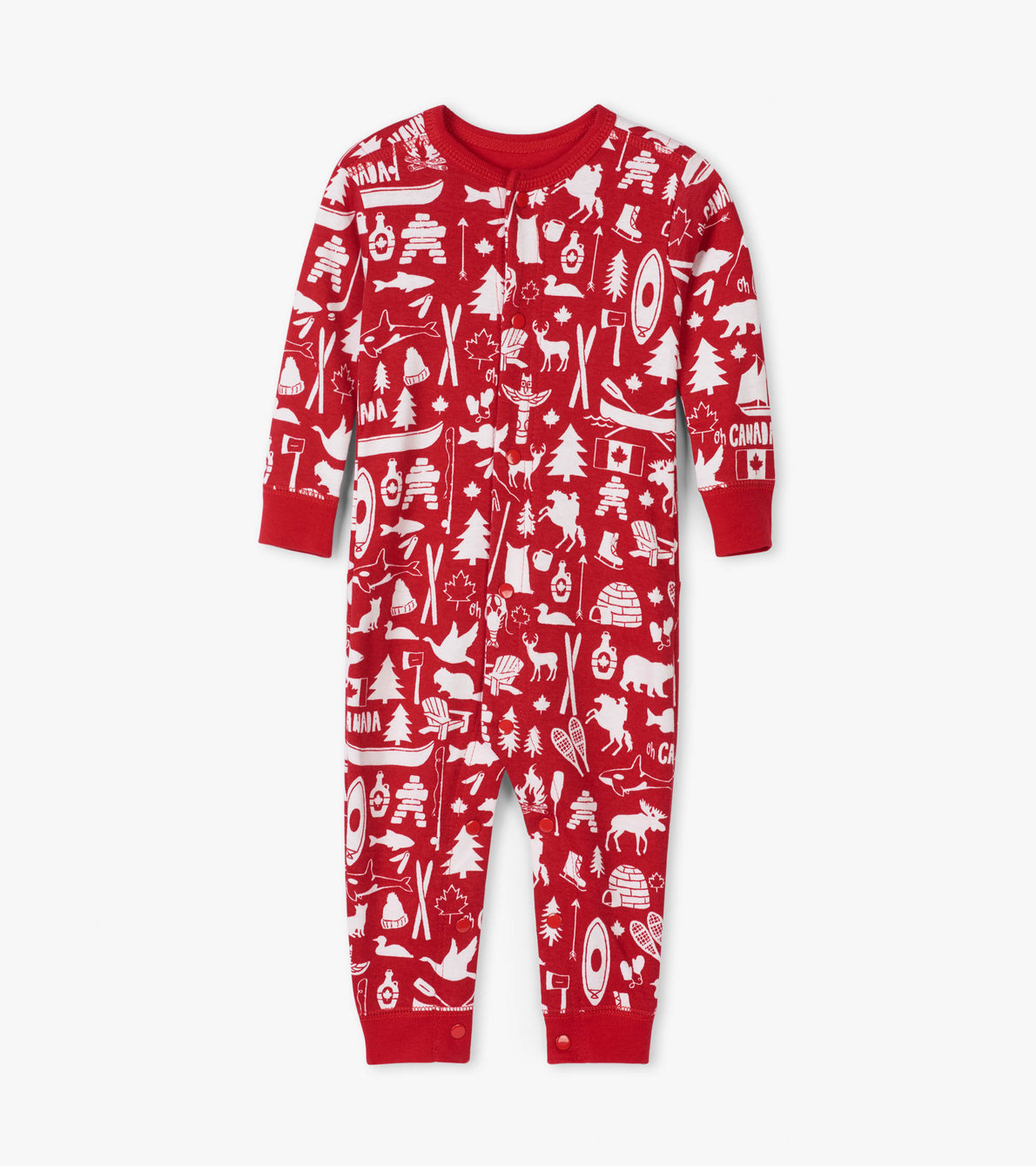 View larger image of Oh Canada Baby Union Suit