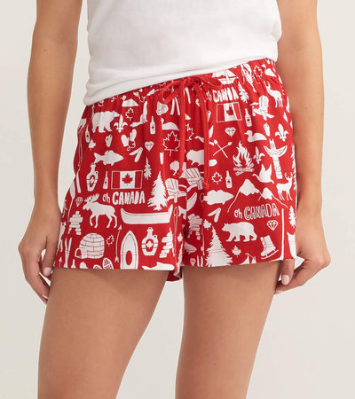  Womens Cotton Pajama Shorts