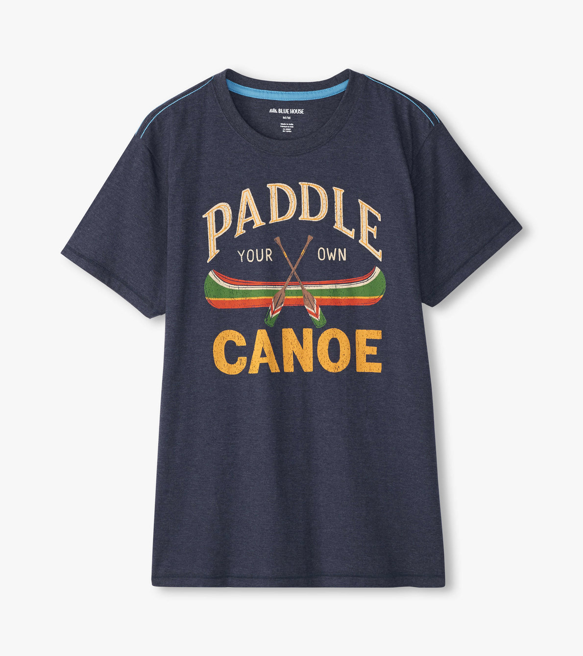 Agrandir l'image de T-shirt pour homme – Canoë « Paddle Your Own Canoe »